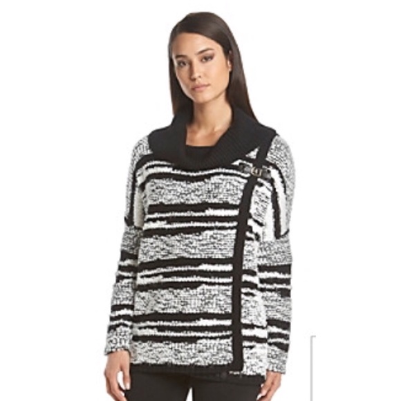 Calvin Klein Cowl Neck Pullover Sweater Size S/M - Picture 1 of 4